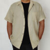 پیراهن مردانه لینن کرم