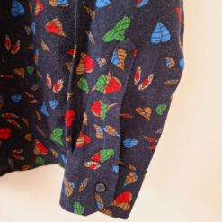 پیراهن لینن مردانه آستین بلند برگ انجیری