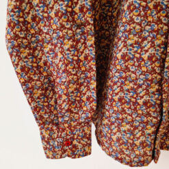 پیراهن لینن مردانه آستین بلند قهوه ایی