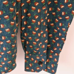 پیراهن لینن مردانه آستین بلند سبز